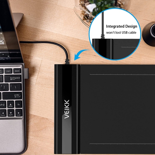 OSU Tablet S640 Ultra-Thin 6x4 Inch Graphics Drawing Tablet with Battery-Free Pen 8192 Levels Pressure