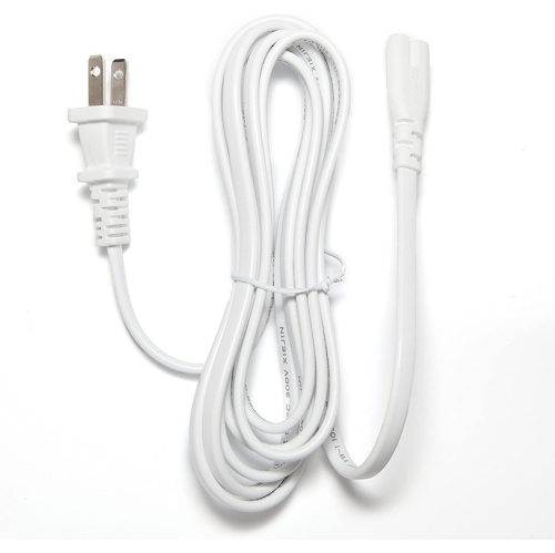 ALBERTATECH  [Ul Listed] (White) 1.5 Meter Ac Power Cord Compatible With HP Deskjet 3755