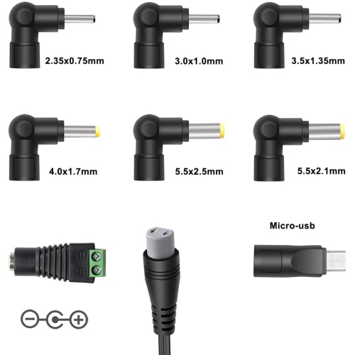 45W 5V 6V 7.5V 9V 12V 13.5V 15V Universal AC Adapter for Household Electronics Routers CCTV IP Cameras Speaker
