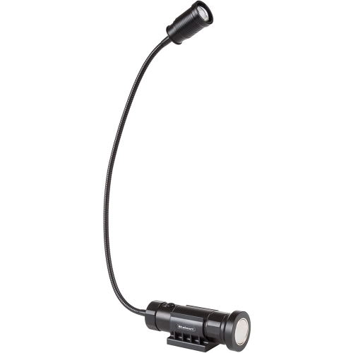 75-WL2019 Lamp, Cree Led Work Light with 550 Lumen, Two Magnet Bases and Flexible Gooseneck for Desks, Reading