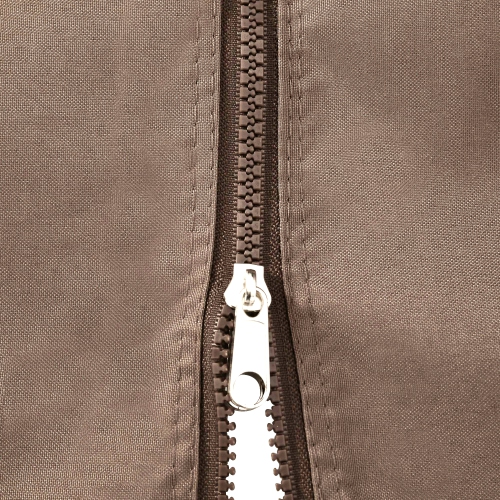 Outsunny 10' x 10' Universal Gazebo Sidewall Set with 4 Panels, Hooks/C-Rings Included for Pergolas & Cabanas, Brown