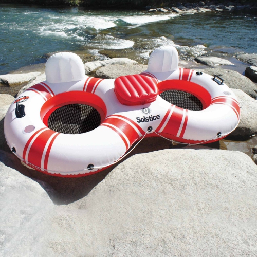 88" Super Chill Swimming Pool Duo Inner Tube with Cooler