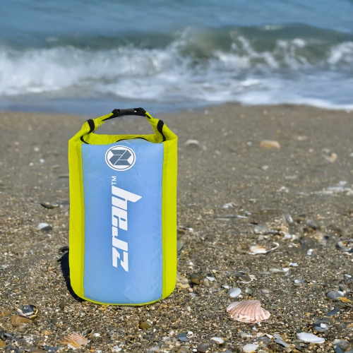 Sac étanche léger de 25 L vert lime Zray pour les engrenages