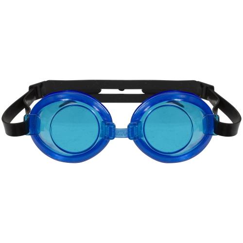 SWIMLINE  7" Anti-Leak Adjustable Swimming Pool Goggles In Blue