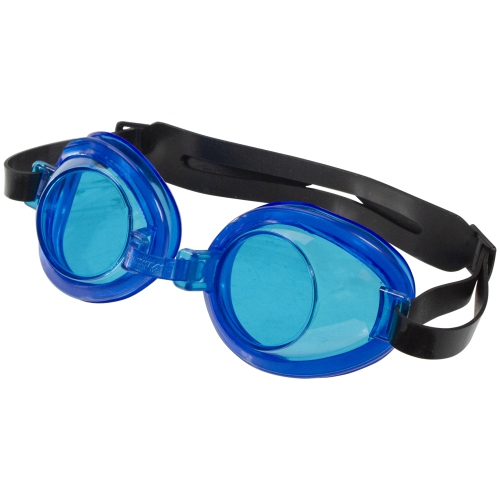 7" Blue Anti-Leak Adjustable Swimming Pool Goggles