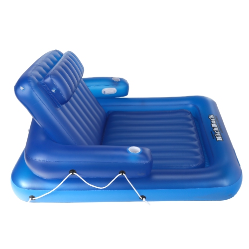 SWIM CENTRAL  Water Sports Inflatable Kickback Adjustable Swimming Pool Lounger for 2 People