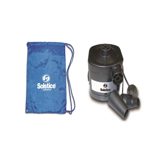 70-Inches Inflatable White and Blue Striped Floating Swimming Pool Sofa Lounge Raft