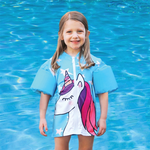 Traités de natation de 18 po avec licorne pour filles turquoise « Making Magic »
