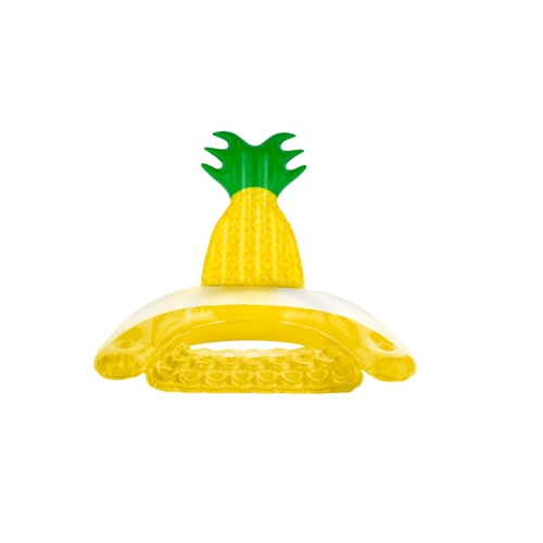 SWIM CENTRAL  60" Inflatable Pineapple Swimming Pool Sling Chair Pool Float