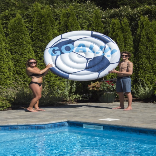 60" Inflatable Giant Soccer Ball Swimming Pool Float