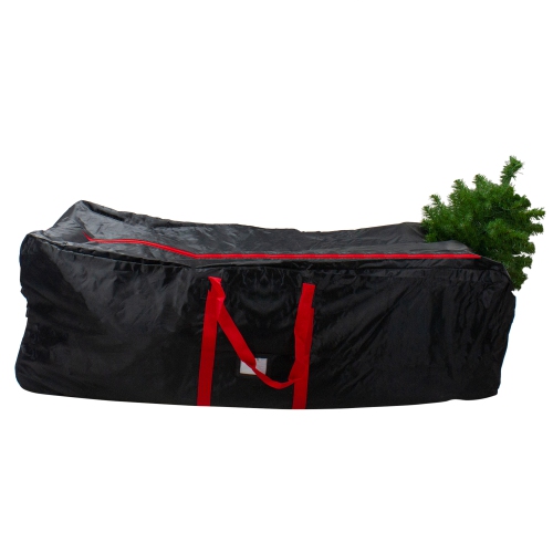 DYNO  58" Rolling Artificial Christmas Tree Storage Chest for 9Ft Trees In Black