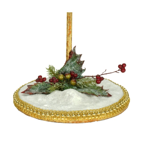 12.5" Mark Roberts Snowy Base Fairy Stand - Large