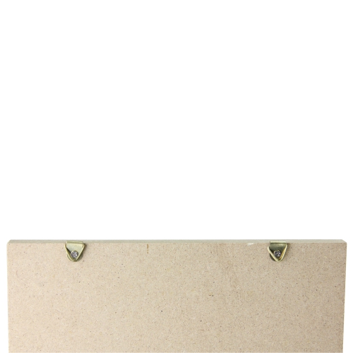 11" Ruby Red "Crazy String" Reindeer Wall Decoration