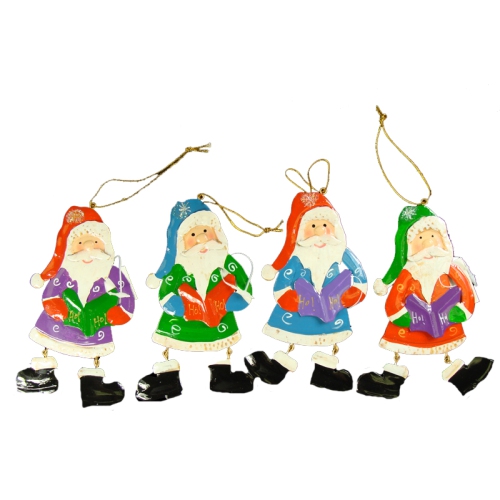 CC CHRISTMAS DECOR  Club Pack Of 192 Santa Claus Caroler Christmas Ornaments 5.5"