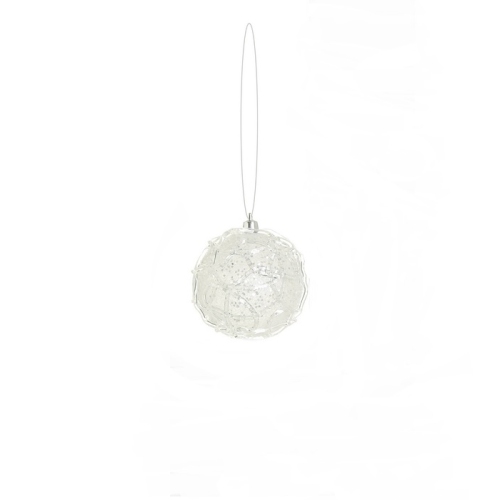 SELECT ARTIFICIALS  Winter Clear Shatterproof Christmas Ball Ornament 3.25" (80Mm)