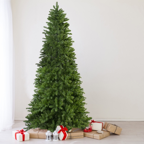 10' Slim Eastern Pine Artificial Christmas Tree - Unlit
