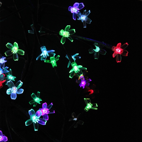 23" Multi-Color Changing LED Lighted Japanese Sakura Blossom Flower Tree