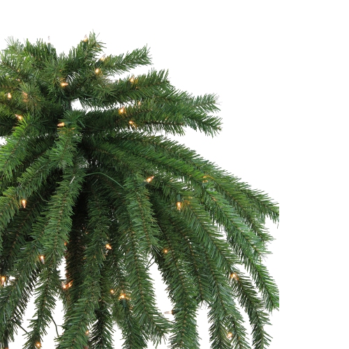 4' Pre-Lit Tropical Artificial Palm Tree - Clear Lights