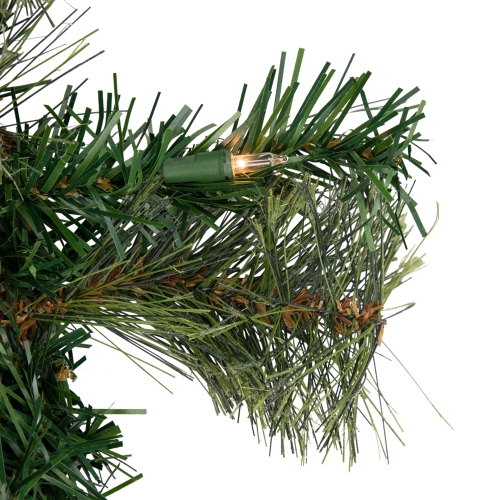 9' x 10" Pre-Lit Oregon Cashmere Pine Artificial Christmas Garland, Clear Lights