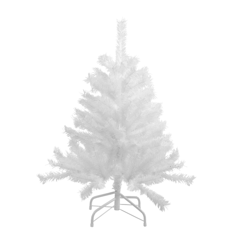 NORTHLIGHT  4' Icy Spruce Artificial Christmas Tree - Unlit In White