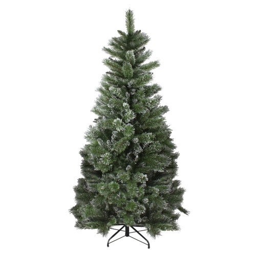 6' Snowy Mixed Montana Pine Artificial Christmas Tree - Unlit
