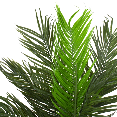 3.75' Potted Phoenix Palm Brown and Green Artificial Christmas Tree - Unlit