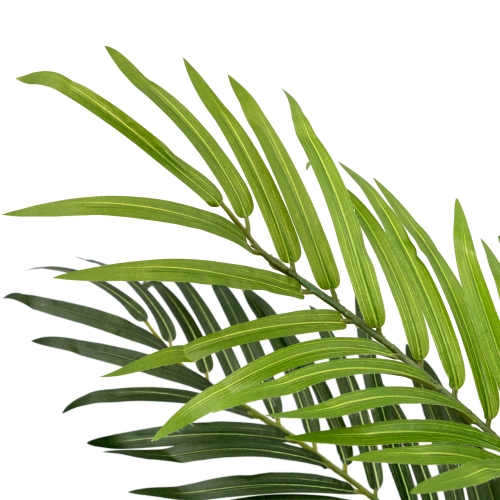 3.75' Potted Phoenix Palm Brown and Green Artificial Christmas Tree - Unlit