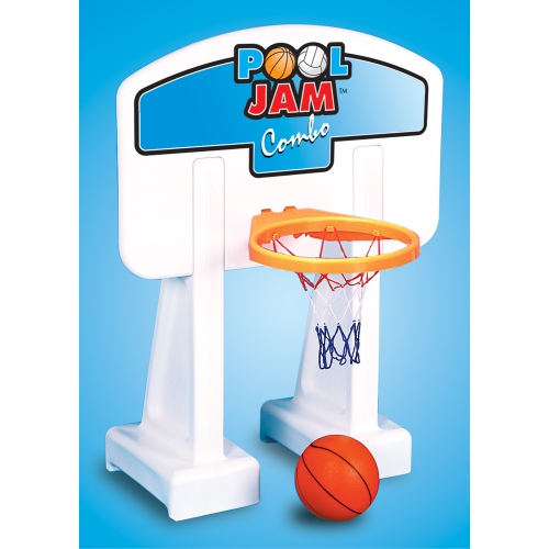 Jeu combiné de basketball et de volleyball pour la piscine Pool Jam de Water Sports