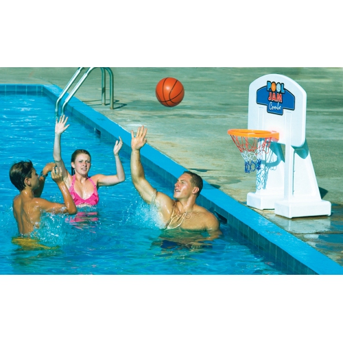 Water Sports Pool Jam Basketball and Volleyball Swimming Pool Combo Game
