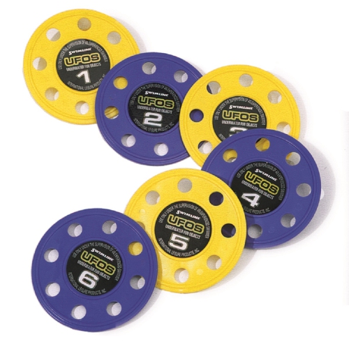 4-In-1 Fun Pack Swimming Pool Games - Basketball, Ring Toss, Dive Rings and UFOS