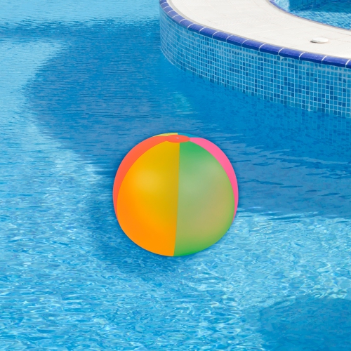 39" Inflatable 6-Panel Jumbo Beach Ball Swimming Pool Toy