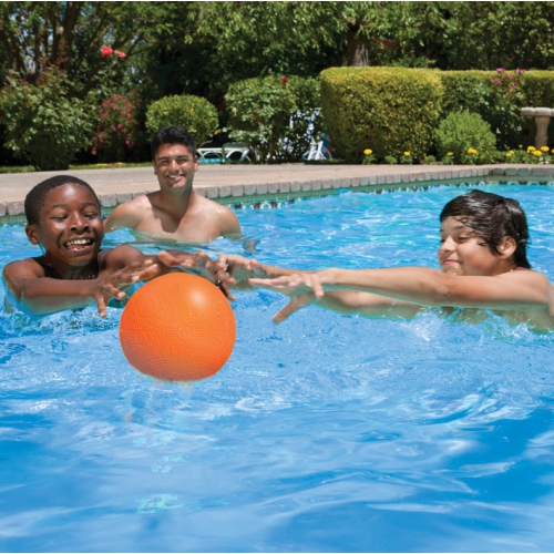 7" Purple Shark Bites Grip Balls Geometric Pattern Swimming Pool Toy