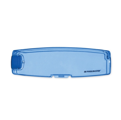 Lunettes de natation de sport/de sport en silicone bleu de 7 po pour la piscine