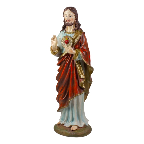 11" Sacred Heart of Jesus Religious Polyresin Tabletop Figurine