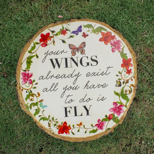 12" Butterfly with Verse Garden Stepping Stone