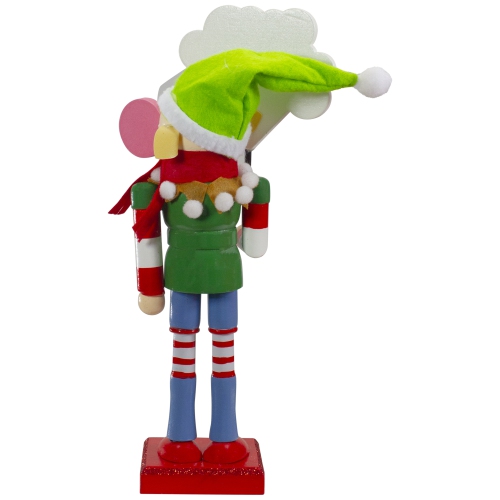 11" Tootsie Roll Charms Blow Pop Wooden Christmas Elf Figure