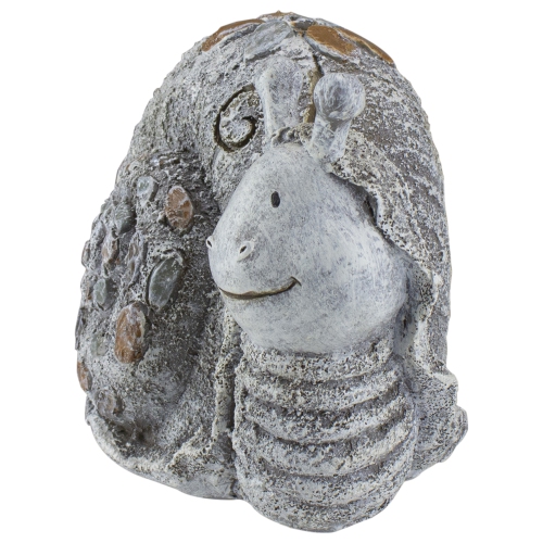 5.75" Pebble Snail Outdoor Garden Statue
