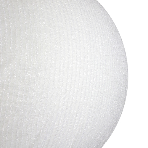 27.5" White Tinsel Inflatable Christmas Ball Ornament Outdoor Decoration