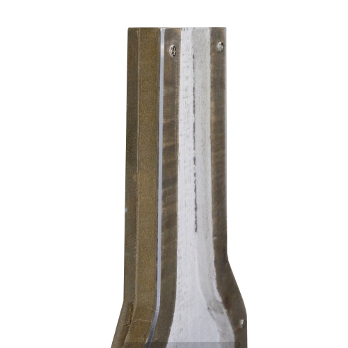 16" Brown and Black Beer Me Bottle Cap Collector Wooden Hanging Sign