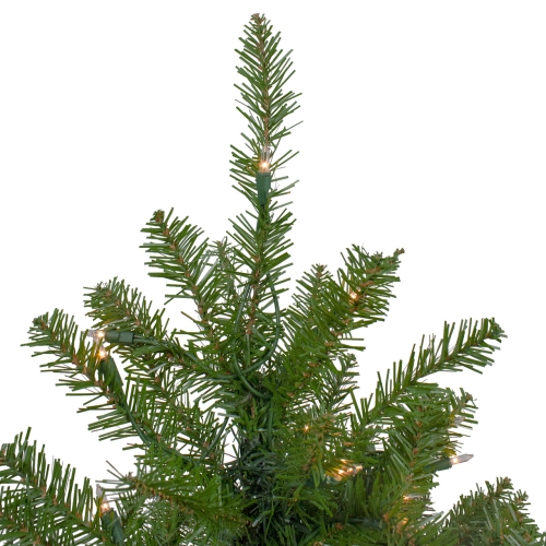 12' Pre-Lit Northern Pine Full Artificial Christmas Tree, Clear Lights