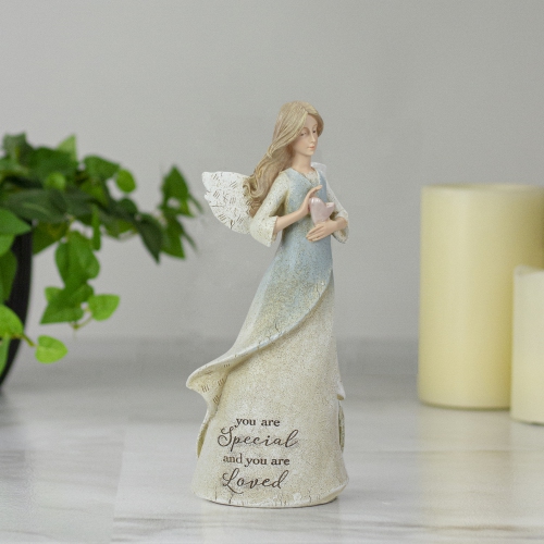 8.5" You Are Loved Religious Angel Figure