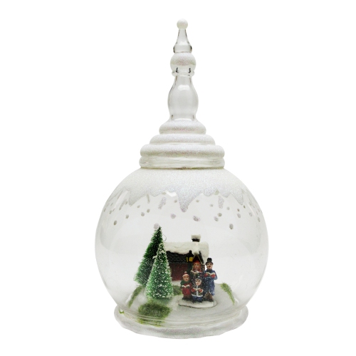 11.5" LED Lighted Carolers Winter Scene Christmas Decoration