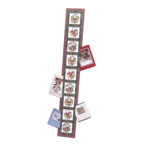 Paquet Club de 144 porte-cartes de souhaits Woodland Santa Claus Christmas, 42 po