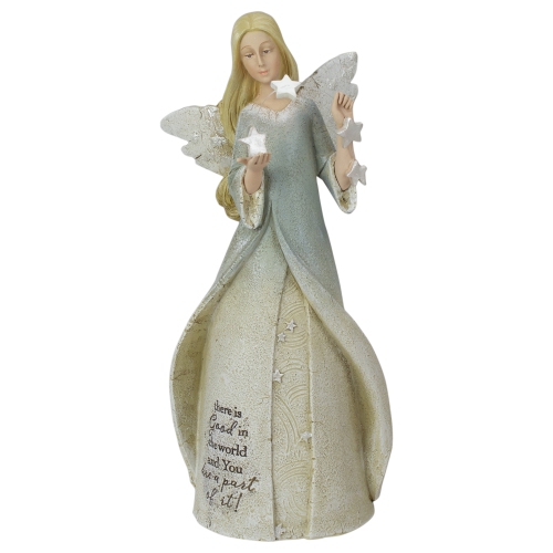ROMAN  8.5" There Is Good In The World Religious Angel Figure