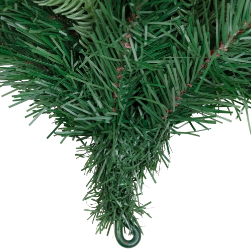 60" Green Pine Artificial Christmas Teardrop Swag - Unlit