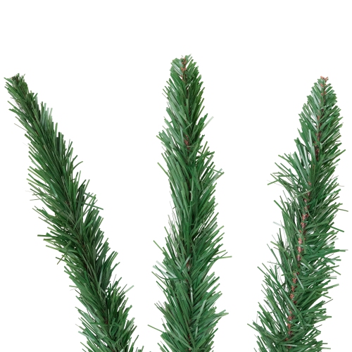 60" Green Pine Artificial Christmas Teardrop Swag - Unlit