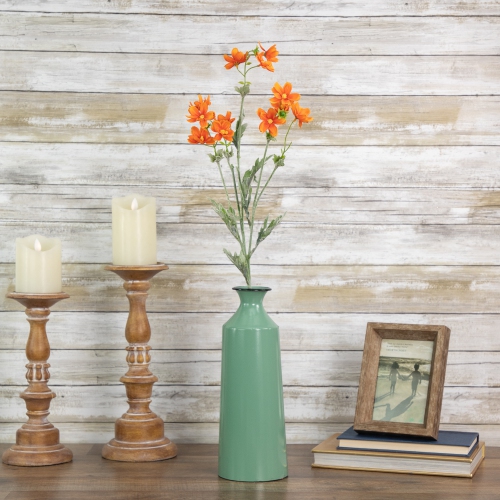 27.5" Orange Baby Cosmos Artificial Silk Floral Spray