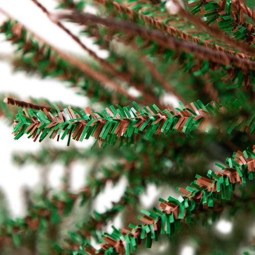 6' Warsaw Two-Tone Twig Medium Artificial Christmas Tree - Unlit