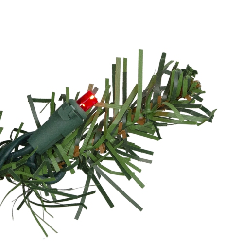 3' Pre-Lit Medium Mixed Classic Pine Artificial Christmas Tree - Multicolor LED Lights