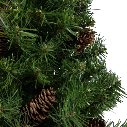 2' Full Dakota Pine Artificial Christmas Tree, Unlit